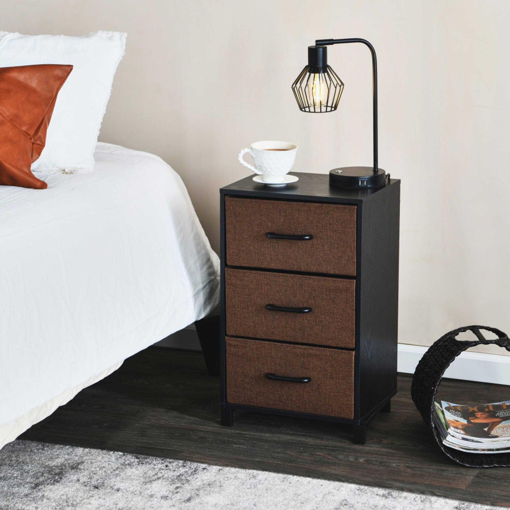 Household Essentials 26" 3-Drawer Dresser